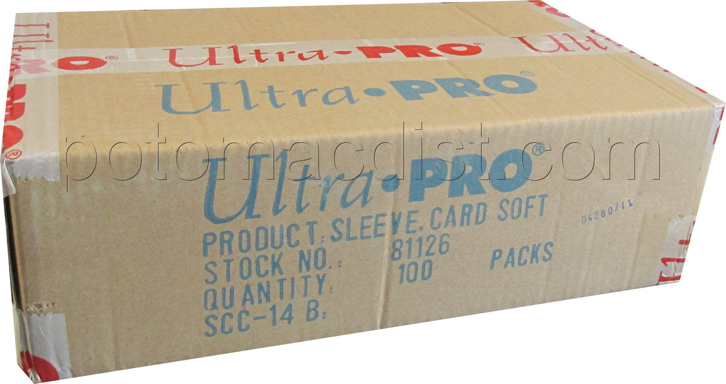 Ultra Pro Card Sleeves/Soft Sleeves Case [100 packs]
