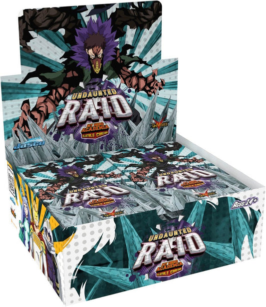 Universus CCG: My Hero Academia Undaunted Raid Booster Box