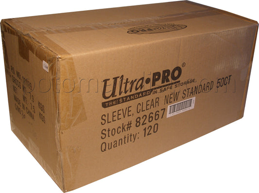 Ultra Pro Standard Size Deck Protectors Case - Clear [10 boxes]