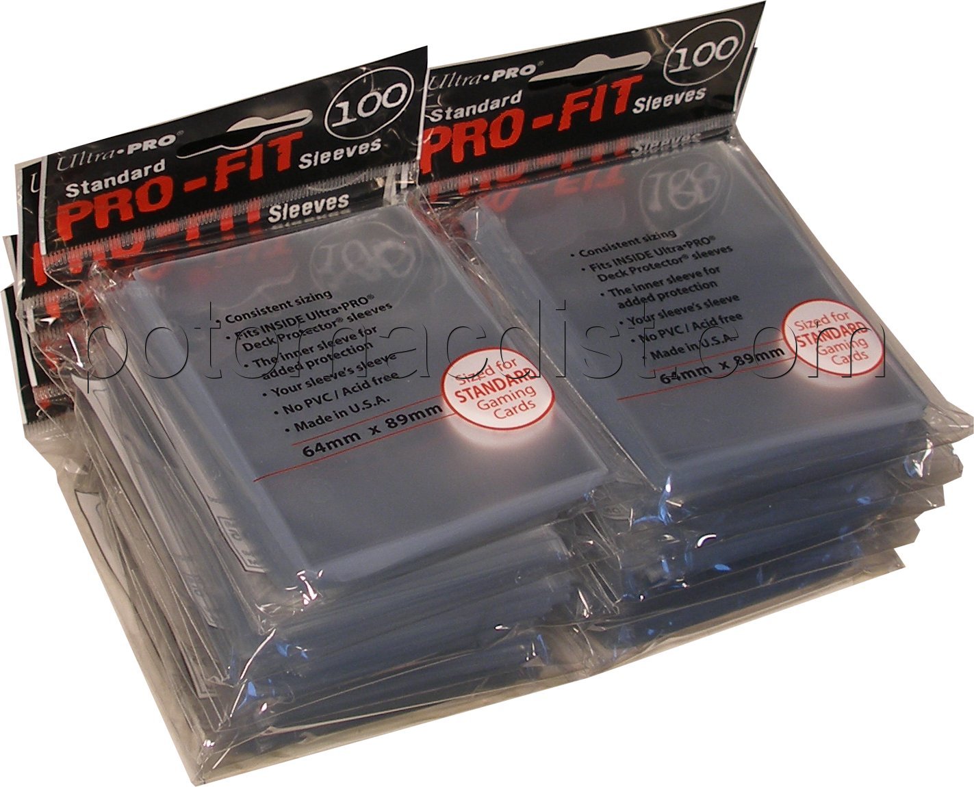 Ultra Pro Standard Pro-Fit Sleeves [10 Packs]