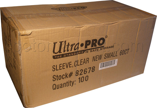 Ultra Pro Small Size Deck Protectors Case - Clear [10 boxes]