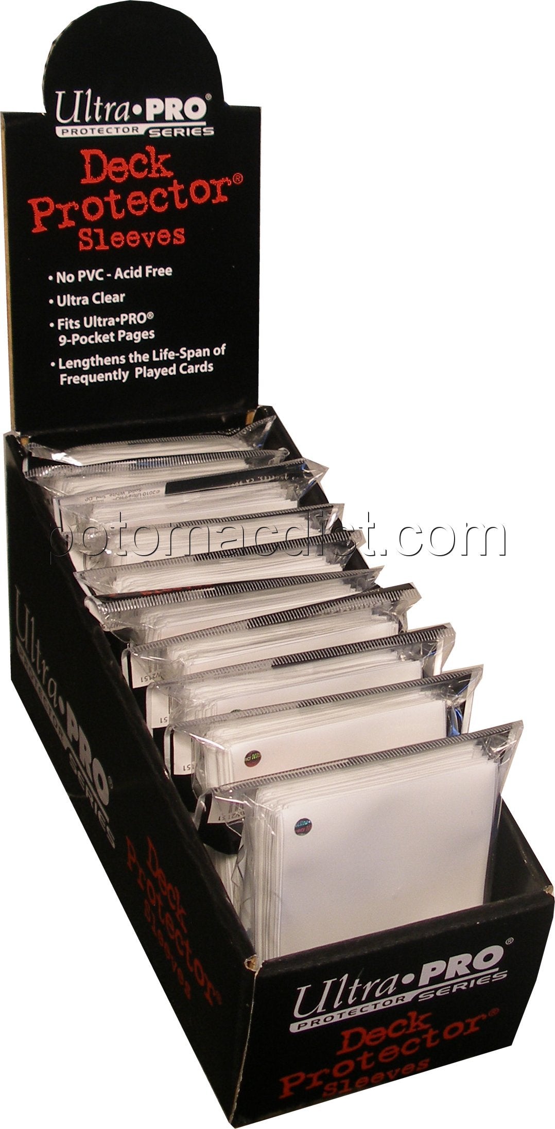 Ultra Pro Small SizeDeck Protectors Box - White [10 packs/62mm x 89mm]