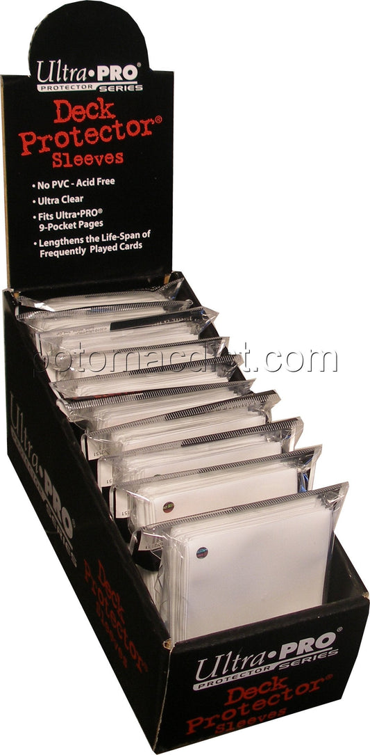 Ultra Pro Small SizeDeck Protectors Box - White [10 packs/62mm x 89mm]