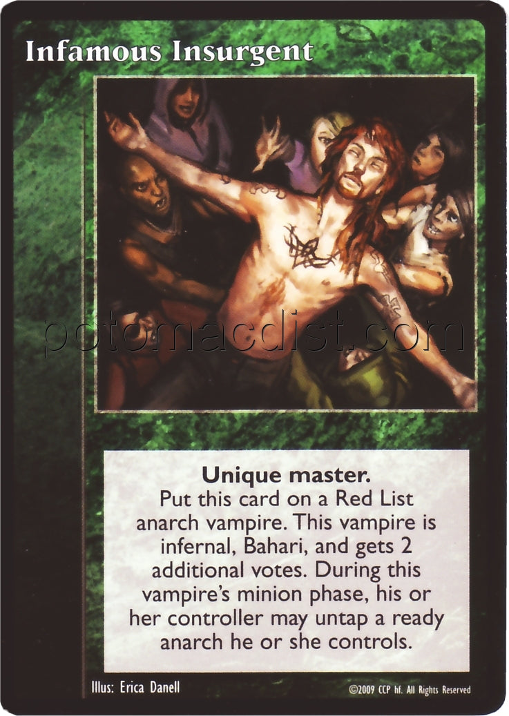 Vampire: The Eternal Struggle CCG Infamous Insurgent Promo Card