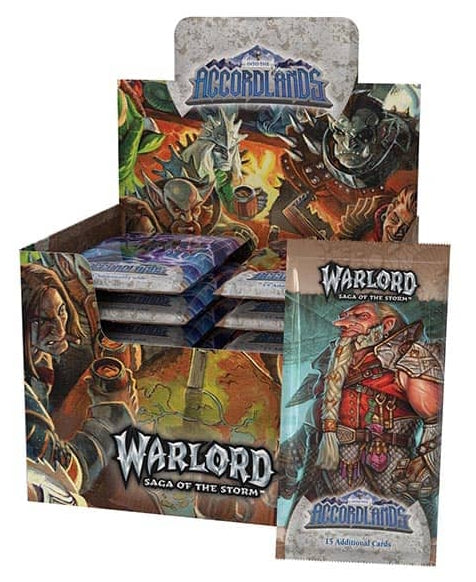 Warlord CCG: Into the Accordlands Booster Case [6 boxes]