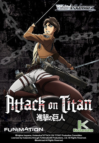 Weiss Schwarz (WeiB Schwarz): Attack on Titan Booster Case [English/Reprint/16 boxes]