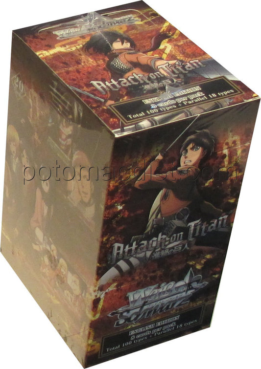 Weiss Schwarz (WeiB Schwarz): Attack on Titan Booster Box [English/Reprint]
