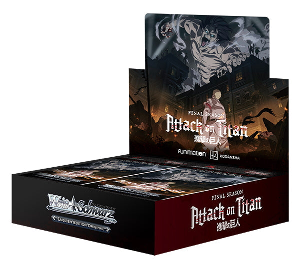 Weiss Schwarz (WeiB Schwarz): Attack On Titan - Final Season Booster Box [English]