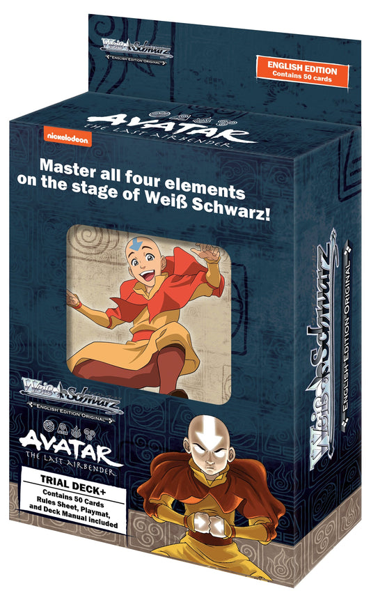 Weiss Schwarz (WeiB Schwarz): Avatar: The Last Airbender Trial Deck+ Box [English]
