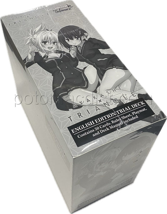 ayakashi triangle booster box Ready Stock which is currently being restarted SET OF 3 Weiss Schwarz