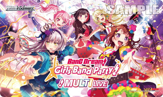 Weiss Schwarz (WeiB Schwarz): BanG Dream! Girls Band Party! MULTI LIVE Play Mat