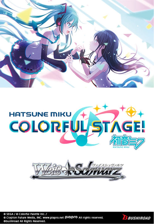 Weiss Schwarz: Hatsune Miku Colorful Stage Booster Box Case [English/24 boxes]