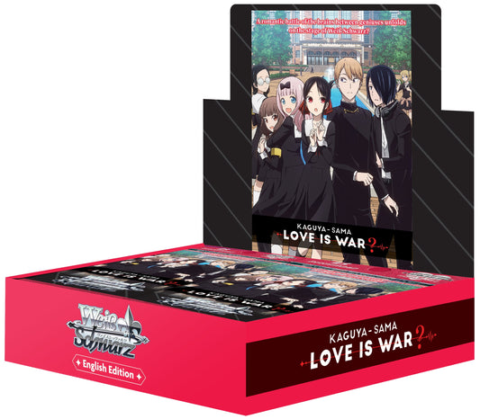 Weiss Schwarz (WeiB Schwarz): Kaguya-sama - Love is War Volume 2 Booster Case [English/18 boxes]