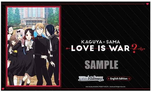 Weiss Schwarz (WeiB Schwarz): Kaguya-sama - Love is War Volume 2 Play Mat