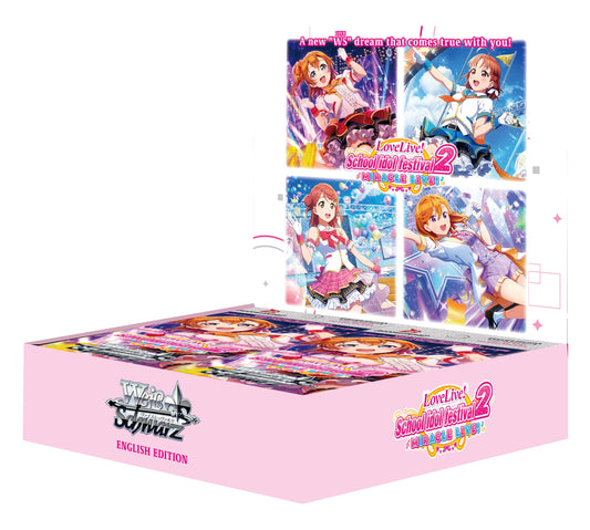 Weiss Schwarz: Love Live! School idol festival 2 Miracle Live Booster Box [English]