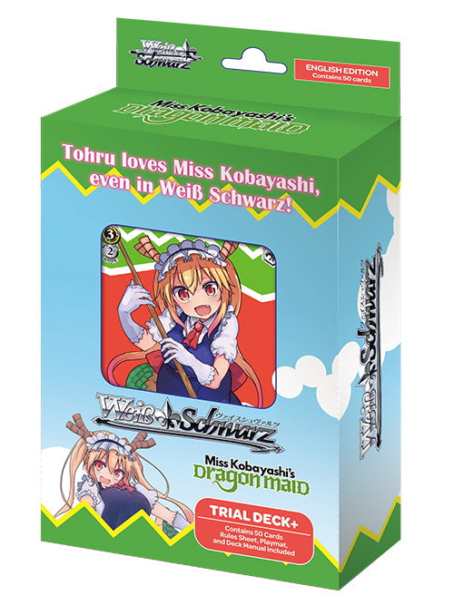 Weiss Schwarz (WeiB Schwarz): Miss Kobayashi's Dragon Maid Trial Deck+ [English]