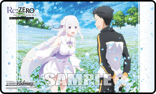Weiss Schwarz (WeiB Schwarz): Re: Zero - Starting Life in Another World Memory Snow Play Mat