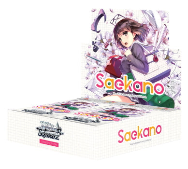 Weiss Schwarz (WeiB Schwarz): Saekano: How to Raise Booster Case [Eng/18 boxes]