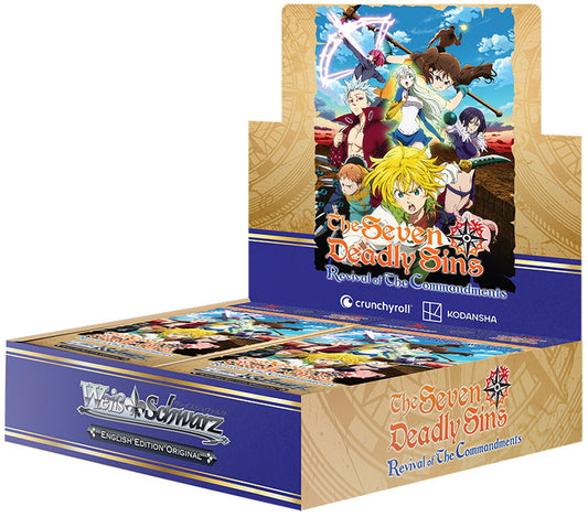 Weiss Schwarz (WeiB Schwarz): Seven Deadly Sins - Revival of The Commandments Booster Box [English]