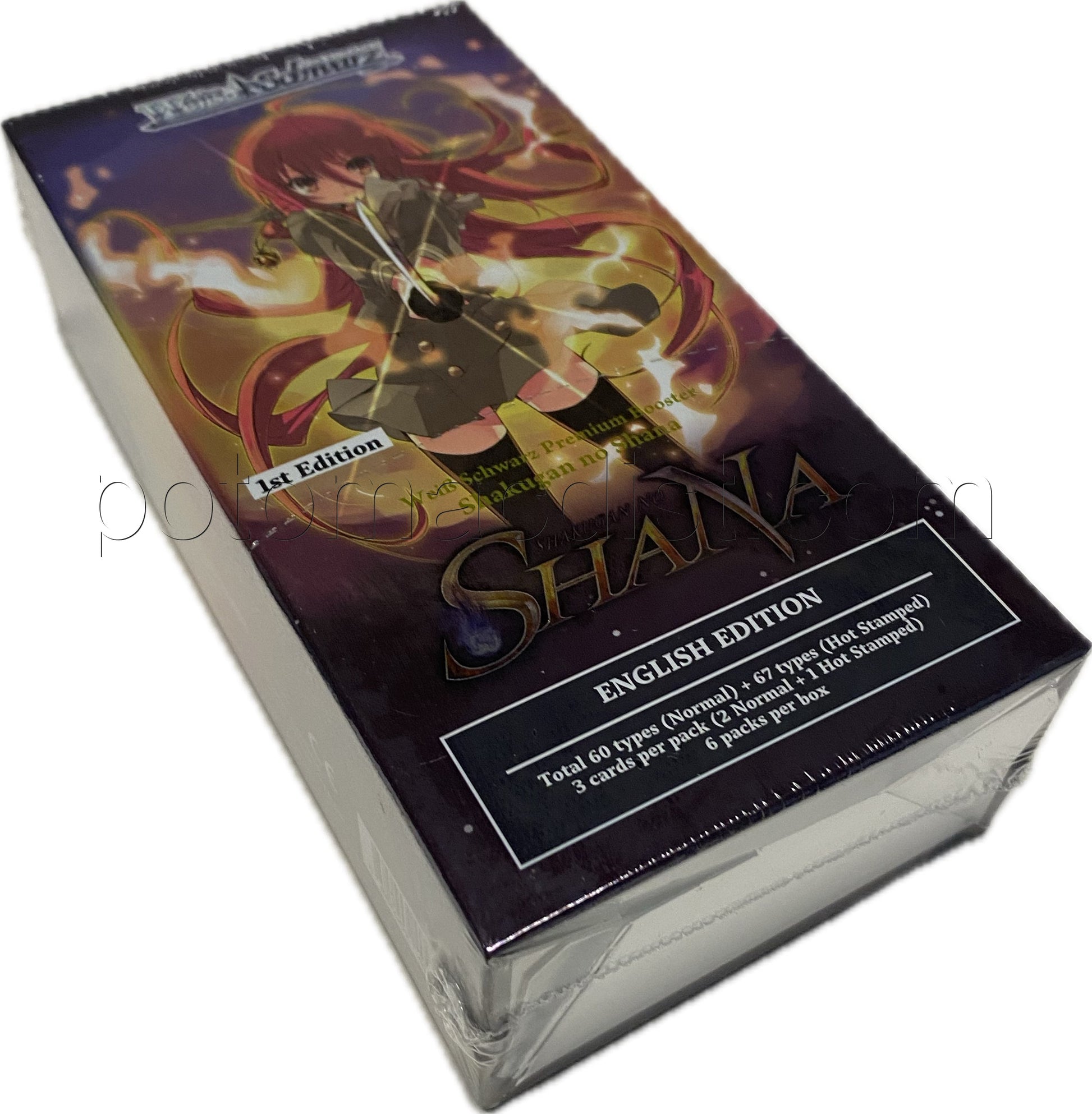 Weiss Schwarz (WeiB Schwarz): Shakugan No Shana Premium Booster Box [E Potomac Distribution Weiss Schwarz (WeiB Schwarz): Shakugan No Shana Premium Booster Box [E Potomac Distribution