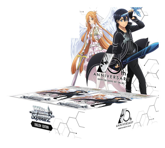 Weiss Schwarz (WeiB Schwarz): 10th Anniversary Animation Sword Art Online Booster Box [English]