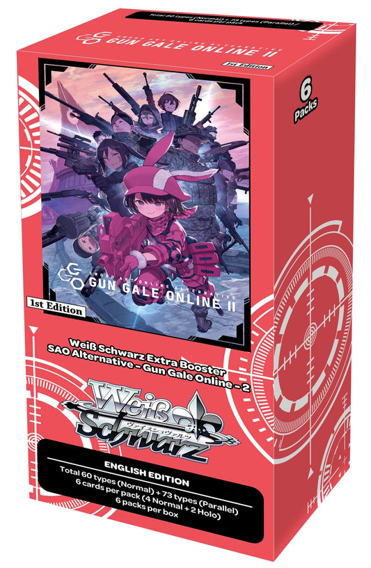 Weiss Schwarz (WeiB Schwarz): Sword Art Online Alternative - Gun Gale Online II Booster Case[30 box]