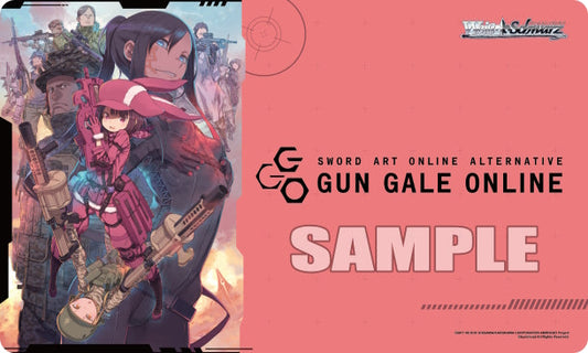 Weiss Schwarz (WeiB Schwarz): Sword Art Online Alternative - Gun Gale Online Play Mat